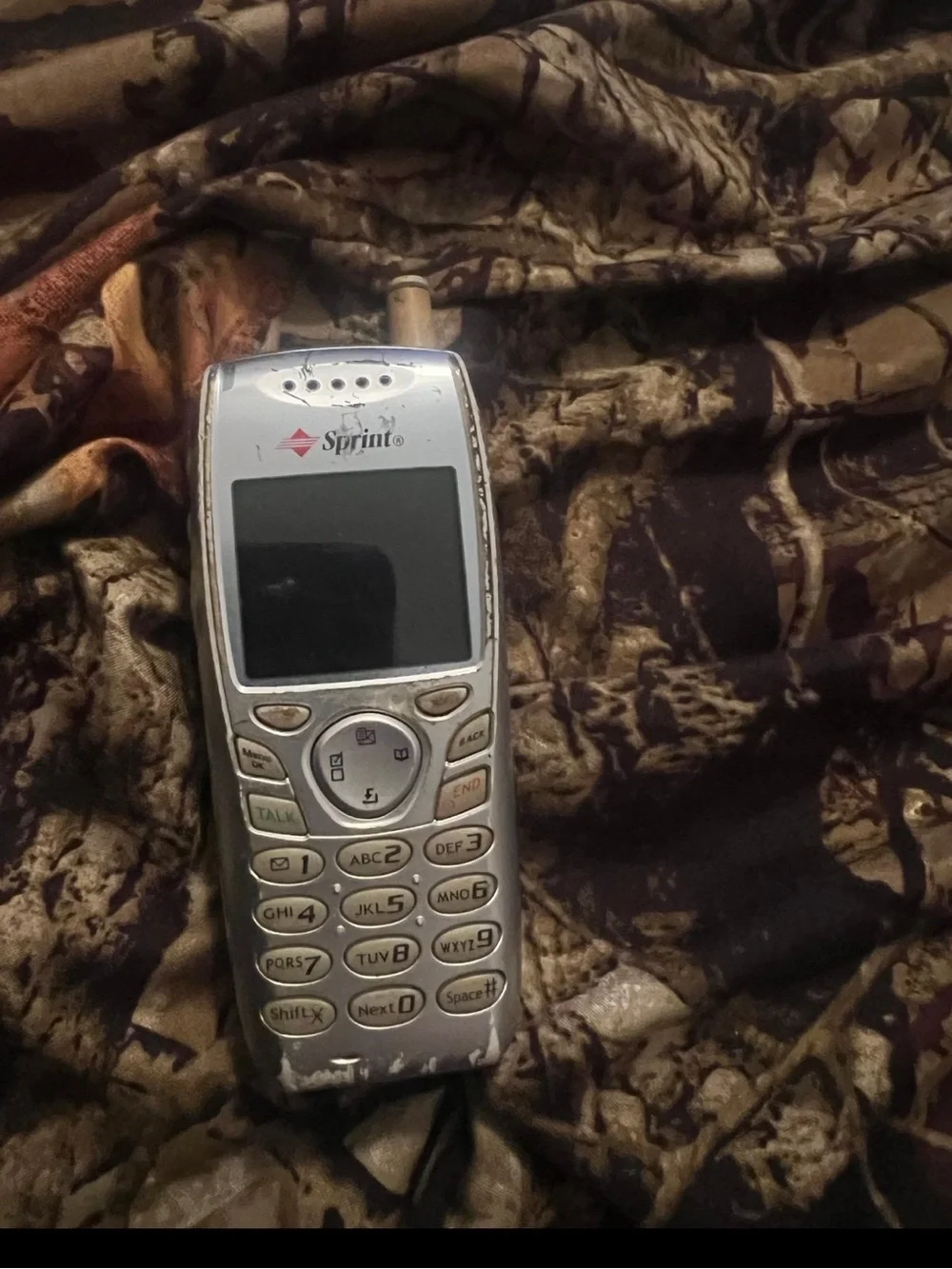 Silver/Gray Classic sprint Mobile Phone